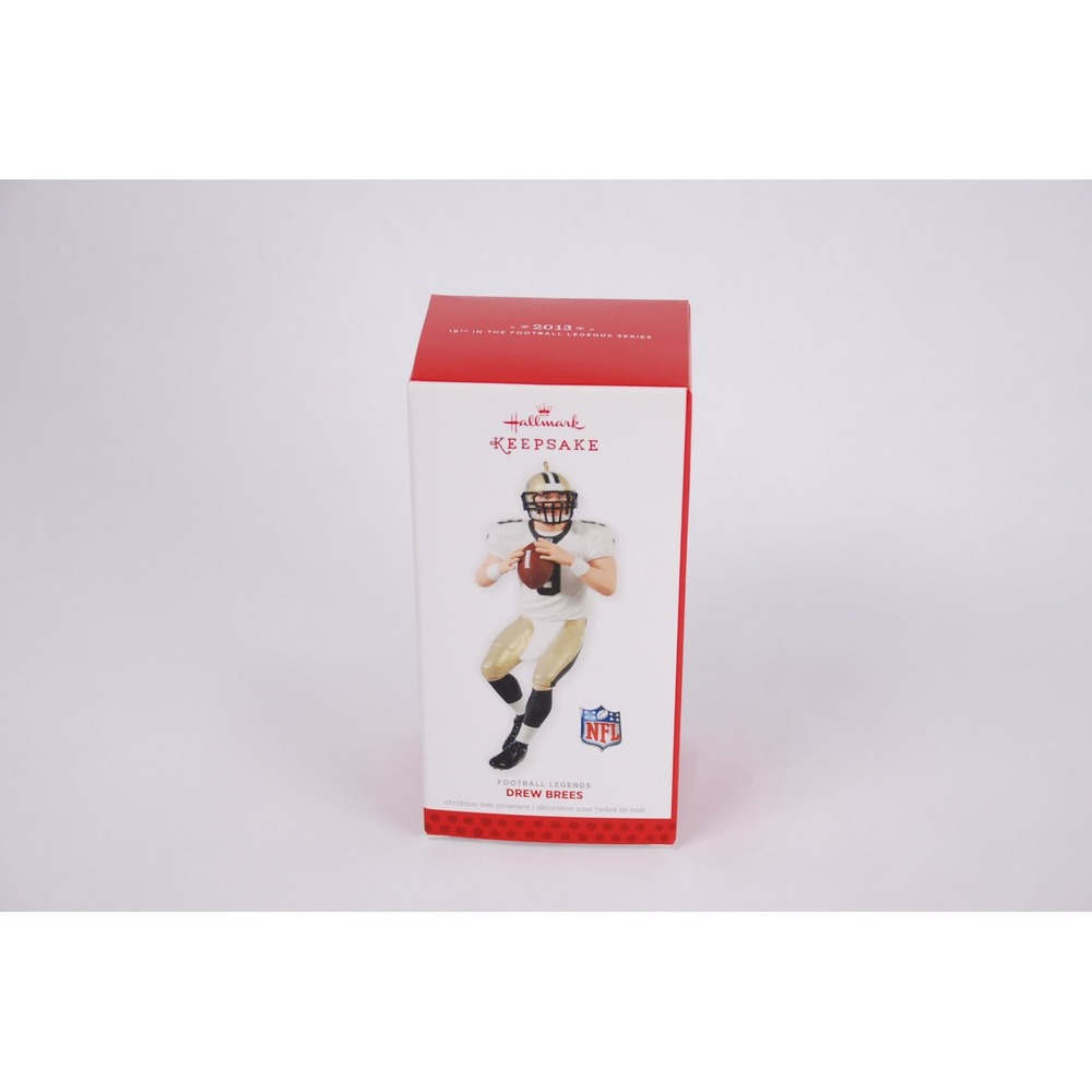 Hallmark Keepsake Ornament Football Legends Drew Brees 2013 NFL Series QX9215